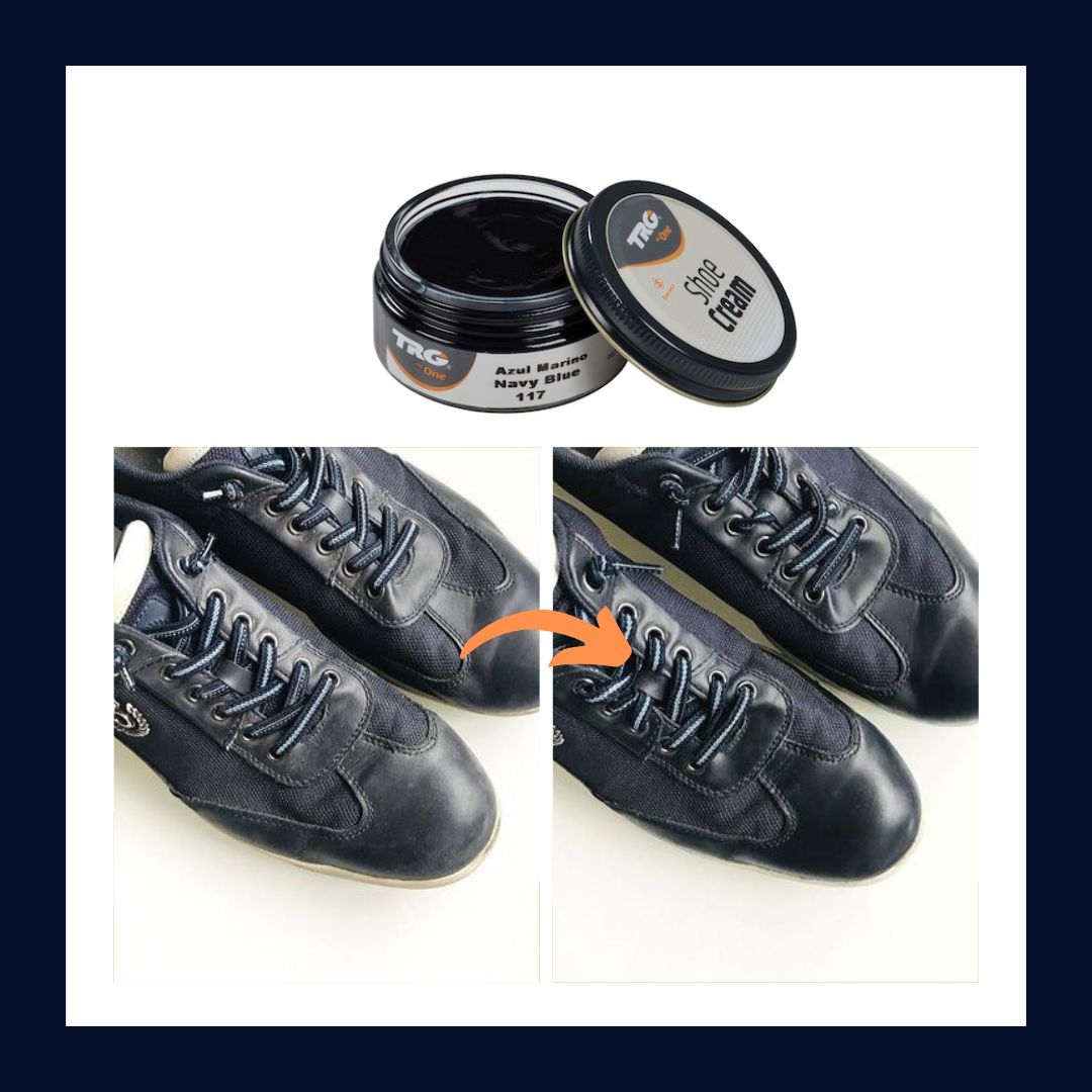 shoe cream 117 navy blue